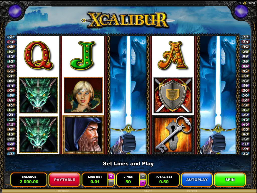 Excalibur Slot Preview